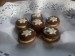 Vánoční domácí cukroví - kakaové dortičky s marcipánem